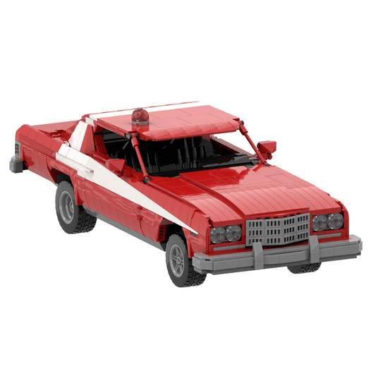 Classic American Police Car 2030pcs