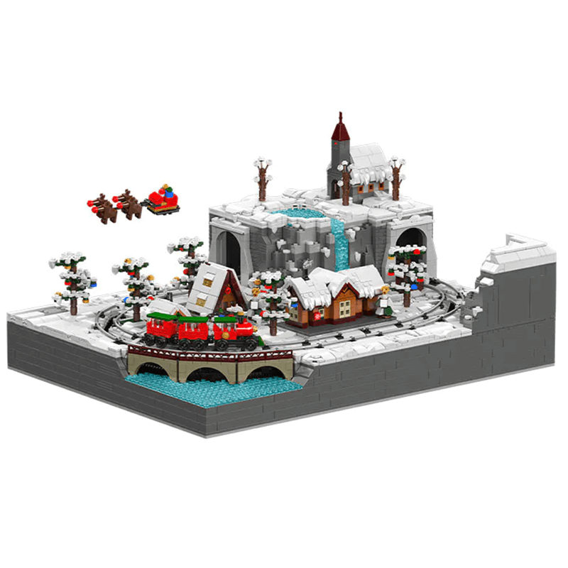 Christmas Train Fun Park 4233pcs