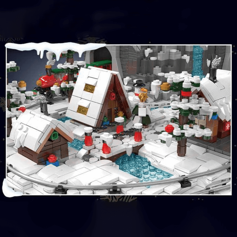 Christmas Train Fun Park 4233pcs