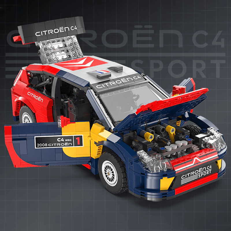 Remote Controlled 2008 Citroen C4 WRC 1568pcs