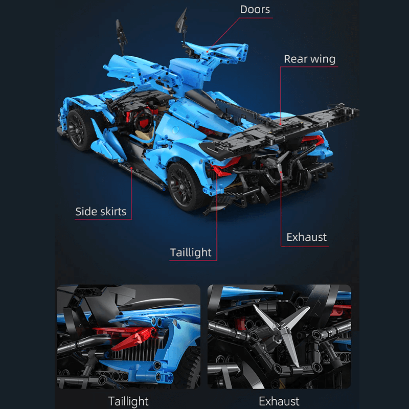 The V12 Hypercar 3864pcs