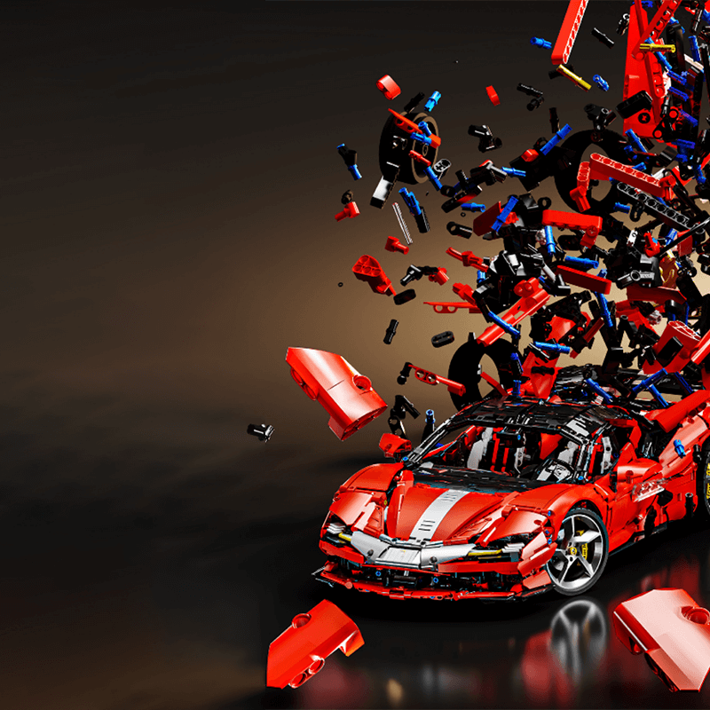 The Ultimate 2024 Prancing Horse 4099pcs