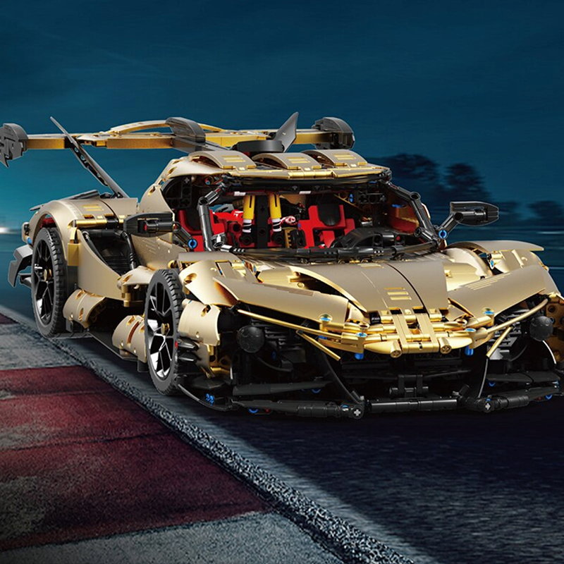 Satin Gold "Intense Emotion" Hypercar 3667pcs