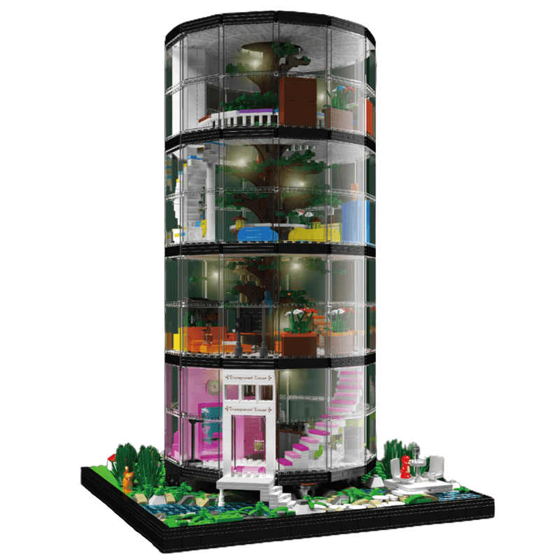 Glass Dome Tree House 3465pcs