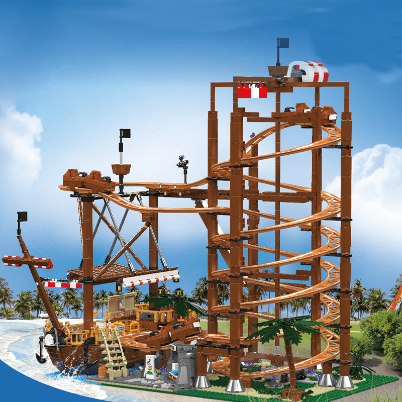 The Pirate Roller Coaster 2173pcs