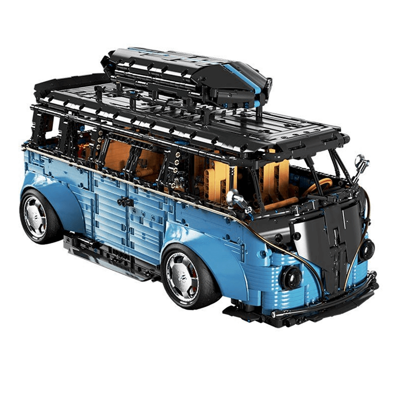 Widebody Satin Blue Campervan 3298pcs