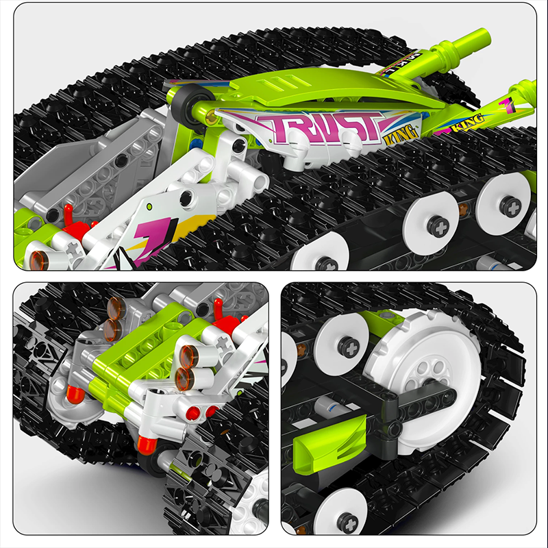 High Speed Stunt Crawler 835pcs