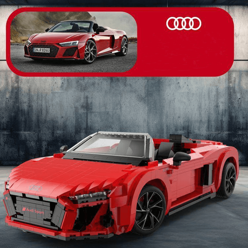 Audi R8 Spyder 1439pcs