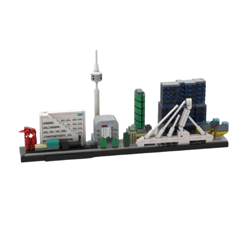 Rotterdam Skyline 656pcs