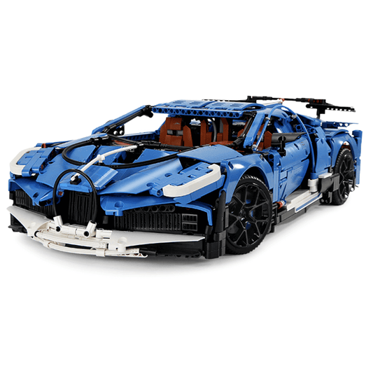 Blue Supercar 3858pcs