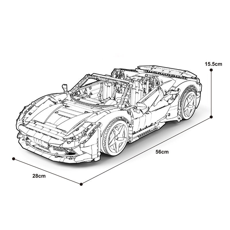 The Ultimate Tricolore Convertible 3780pcs