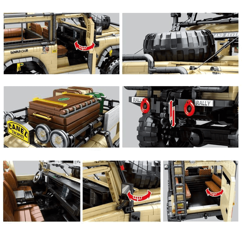 Trophy Edition Safari SUV 4631pcs