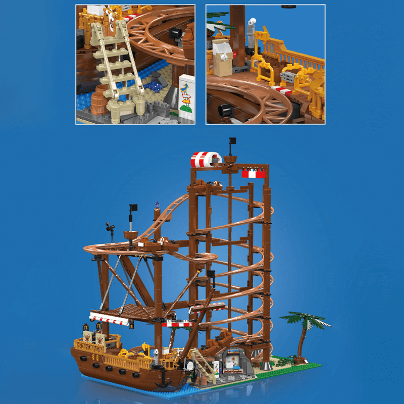 The Pirate Roller Coaster 2173pcs