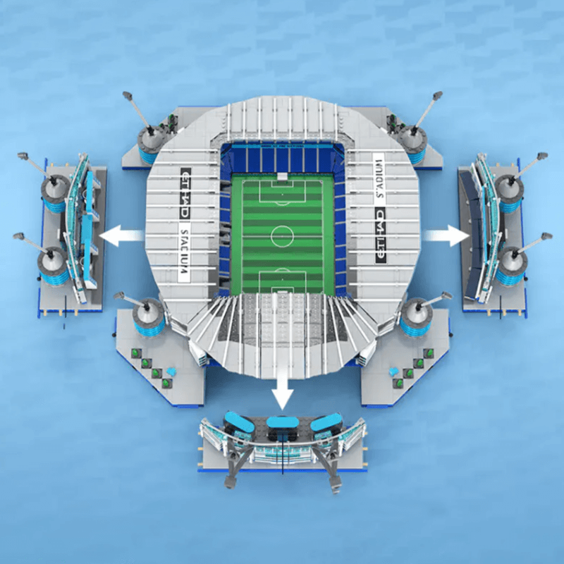 Manchester City Football Club Etihad Stadium 4472pcs