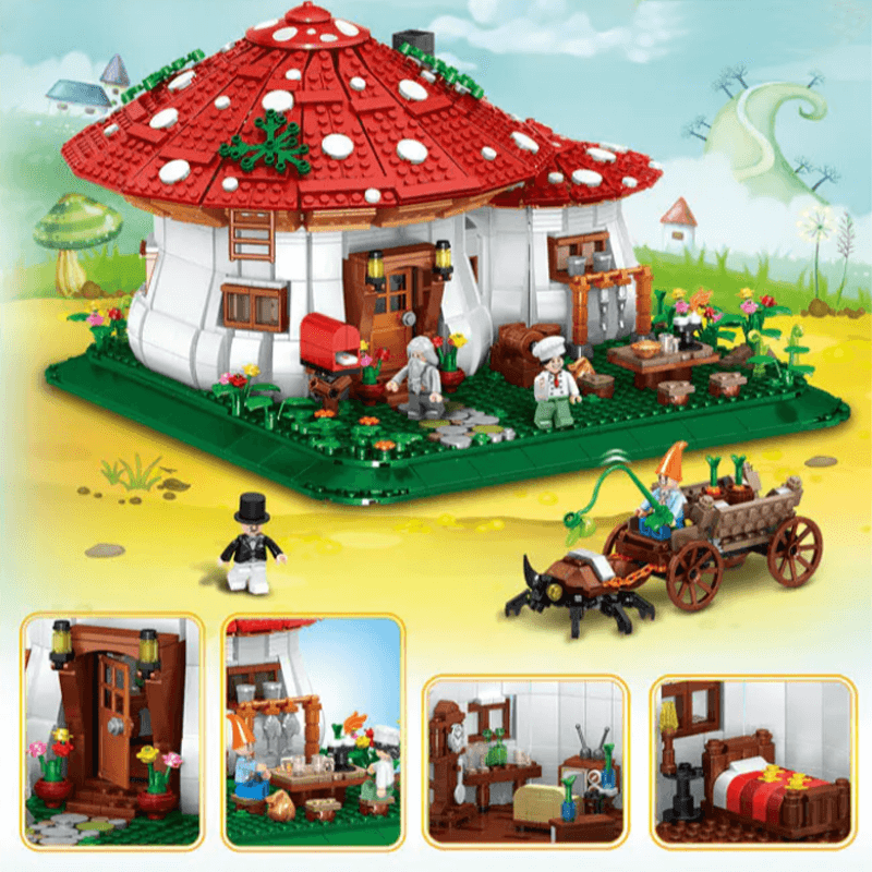 Mushroom House 2232pcs