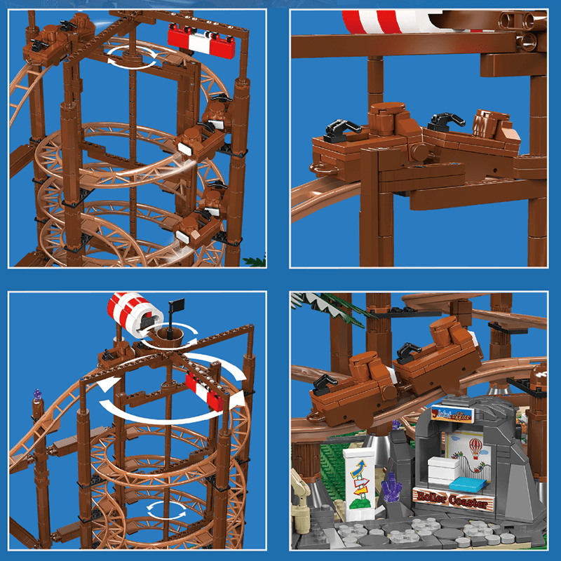 The Pirate Roller Coaster 2173pcs