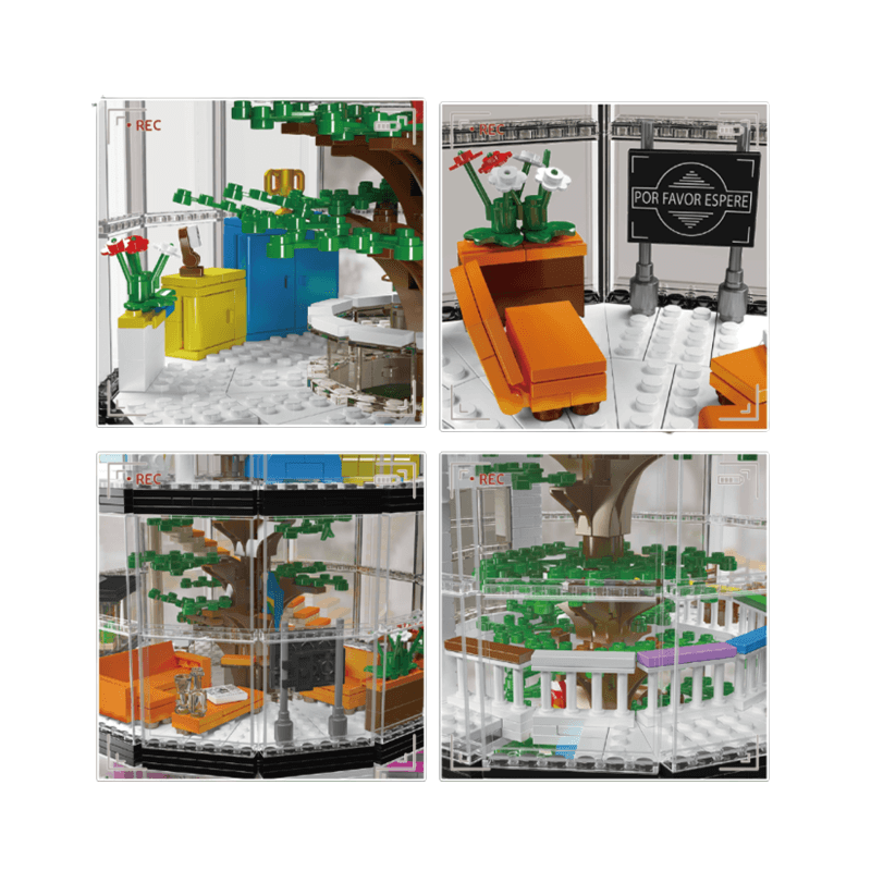 Glass Dome Tree House 3465pcs