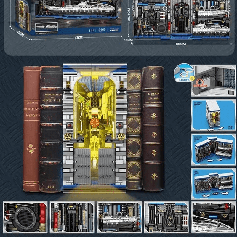 The Submarine Factory 3465pcs