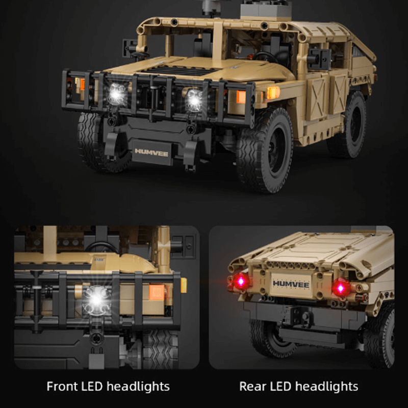 Remote Controlled Humvee 627pcs