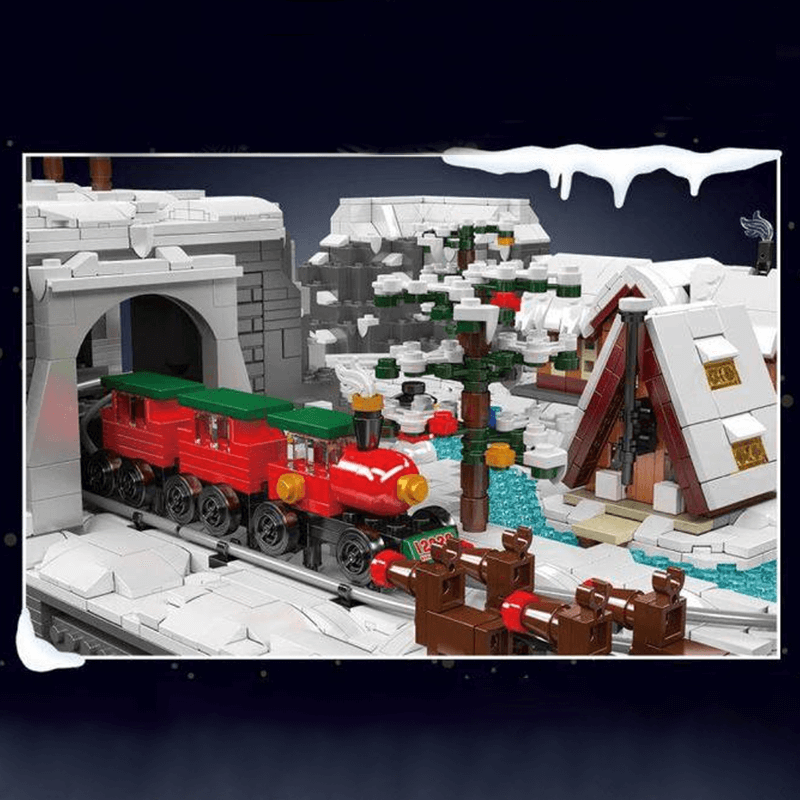 Christmas Train Fun Park 4233pcs