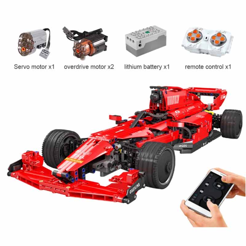 Remote Controlled Single Seater Race Car 1064pcs