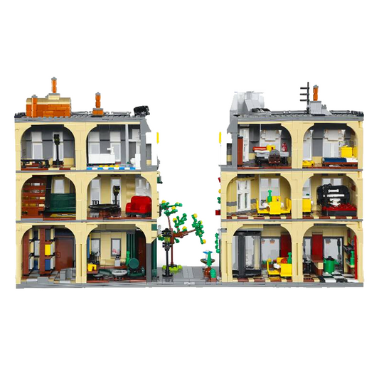 Parisian Street Architecture 3229pcs