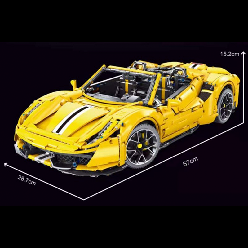 Remote Controlled Convertible Italian Supercar 3607pcs