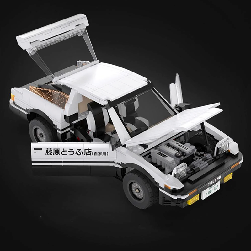 Remote Controlled Initial D AE86 1233pcs