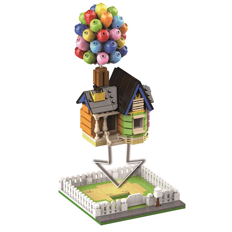 The "Balloon House" 554pcs