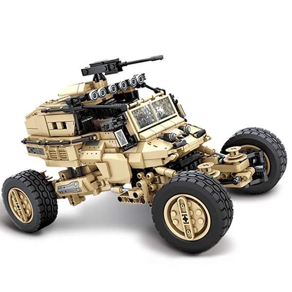 Remote Controlled Army Buggy 1181pcs