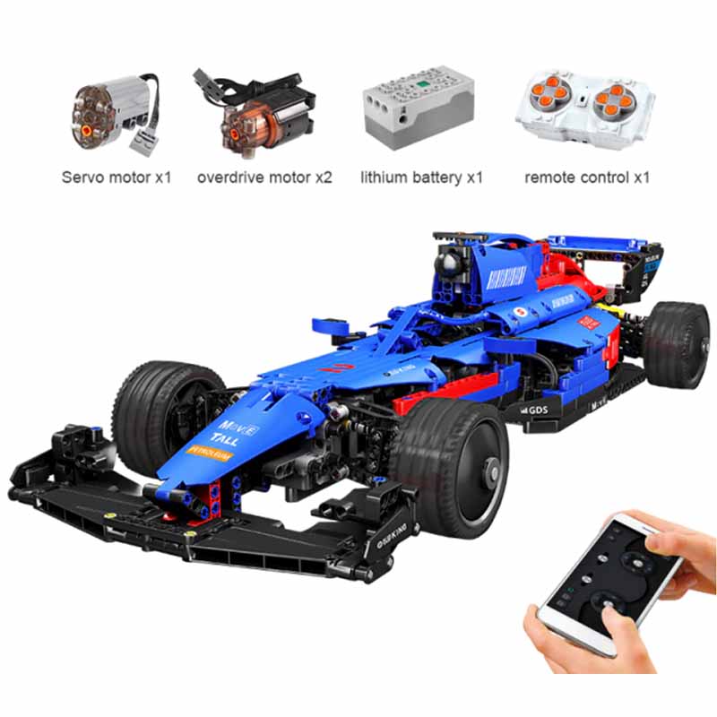 Remote Controlled Single Seater Race Car 1064pcs