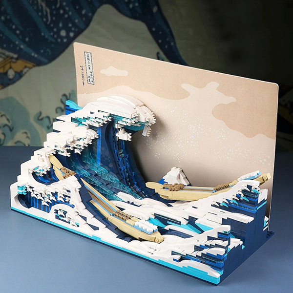 The Great Wave off Kanagawa 1829pcs