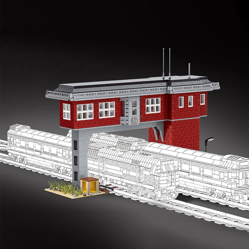 Railway Signal Station 1808pcs