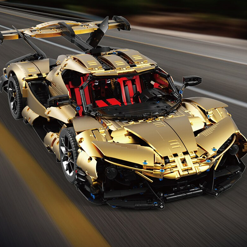 Satin Gold "Intense Emotion" Hypercar 3667pcs