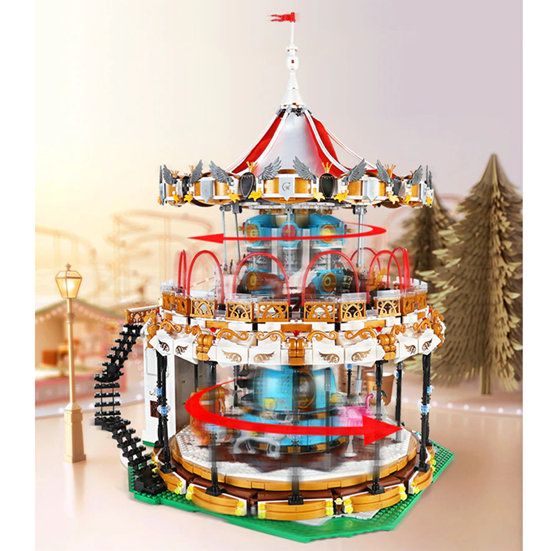 Motorised Merry Go Round 5085pcs