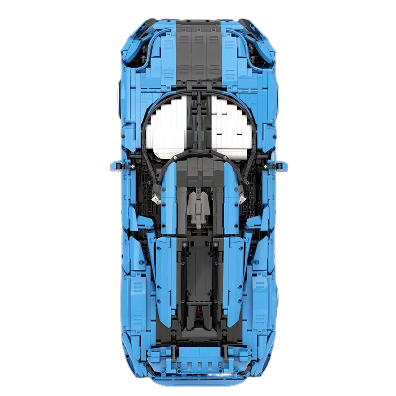 Electric Blue Swedish Hypercar 4401pcs