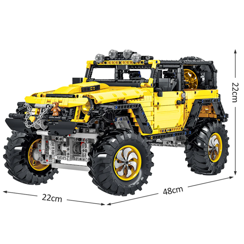 "Banana" Off Roader 2452pcs