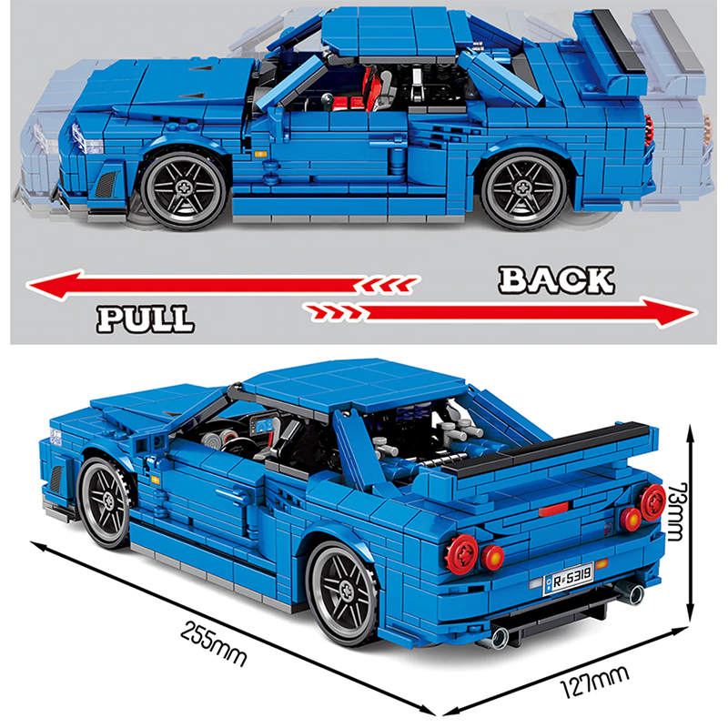 Godzilla R34 833pcs