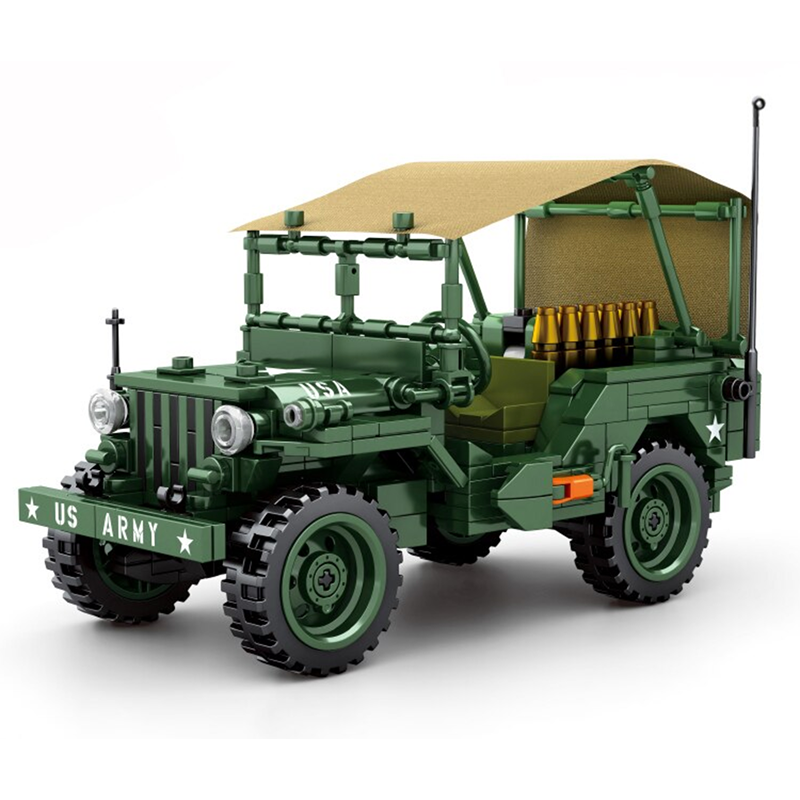 US Army SUV 807pcs