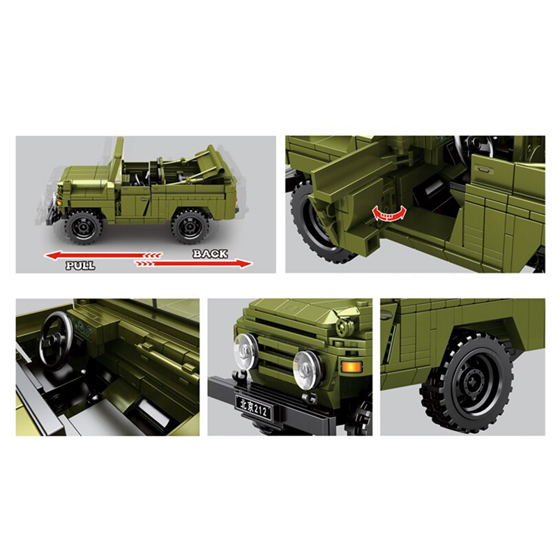 WWII SUV 662pcs