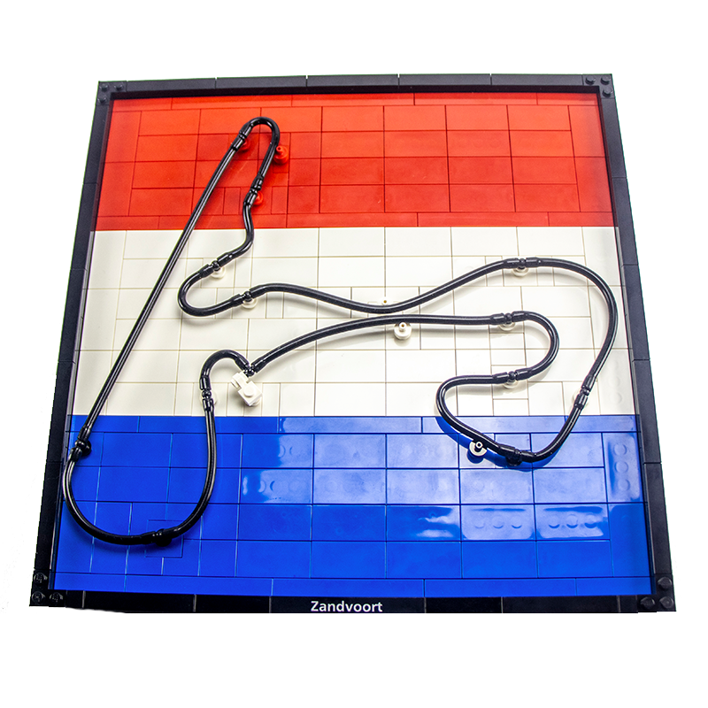 Zandvoort Track Map 334pcs