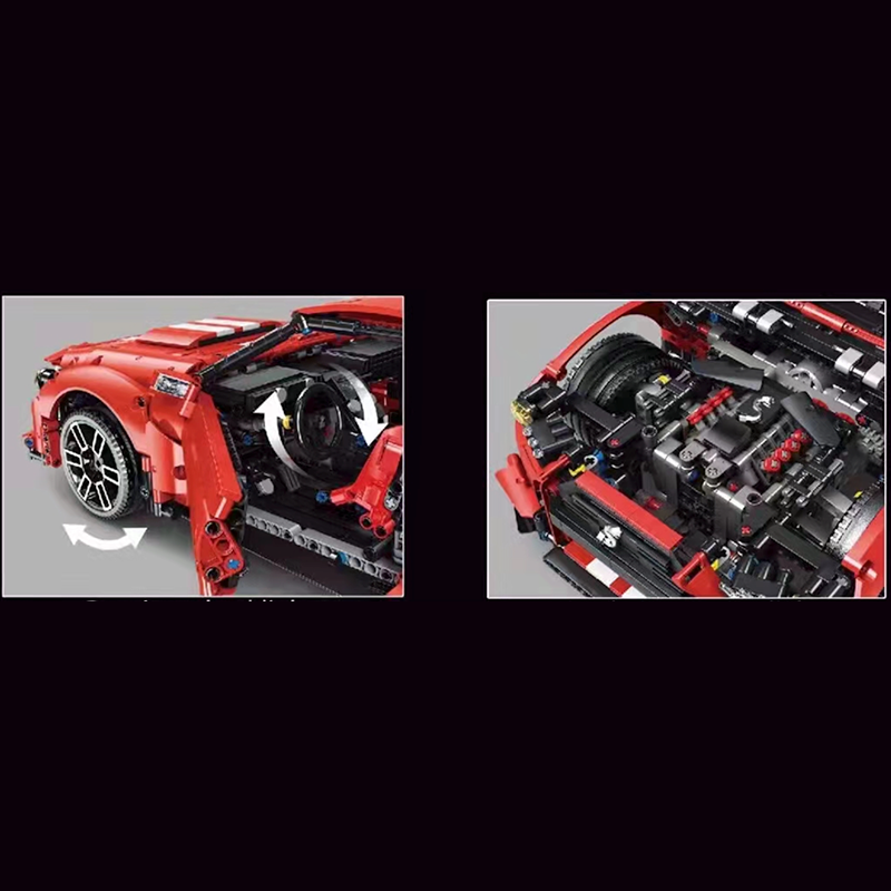 Remote Controlled 2022 Muscle Car 2813pcs